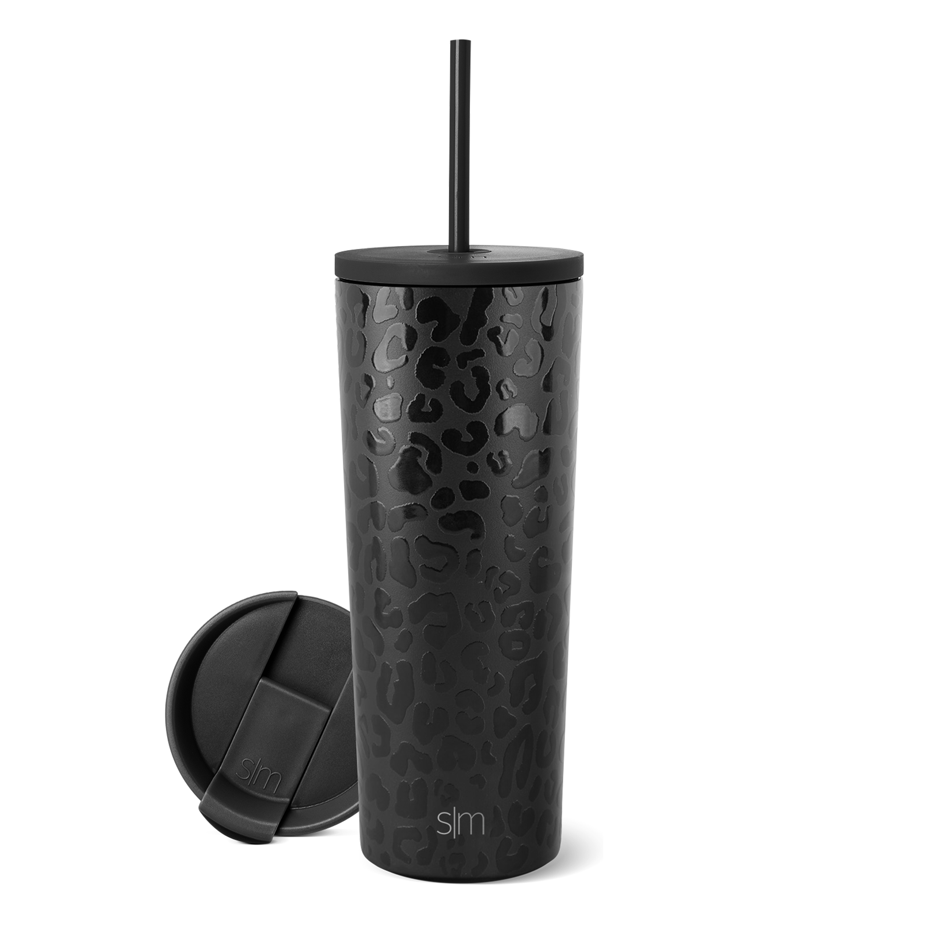 Classic Tumbler - 24oz / Black Leopard