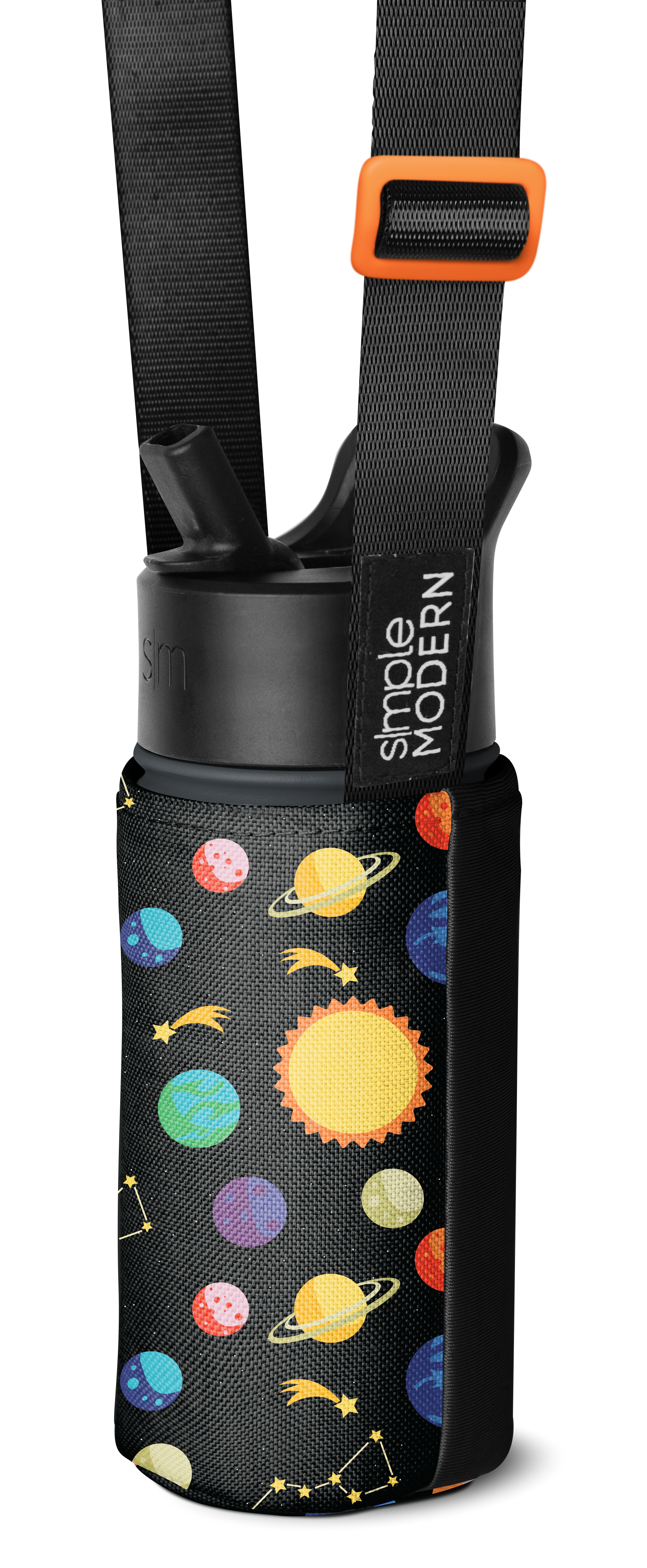 Adventure Water Bottle Sling - Kids - Solar System
