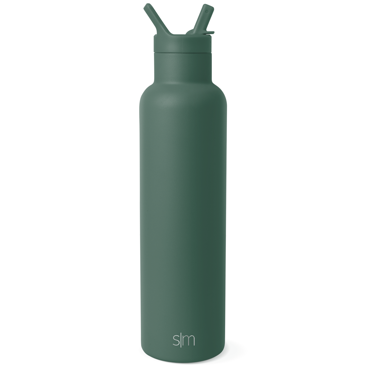 Ascent Water Bottle with Straw Lid - 24oz / Forest