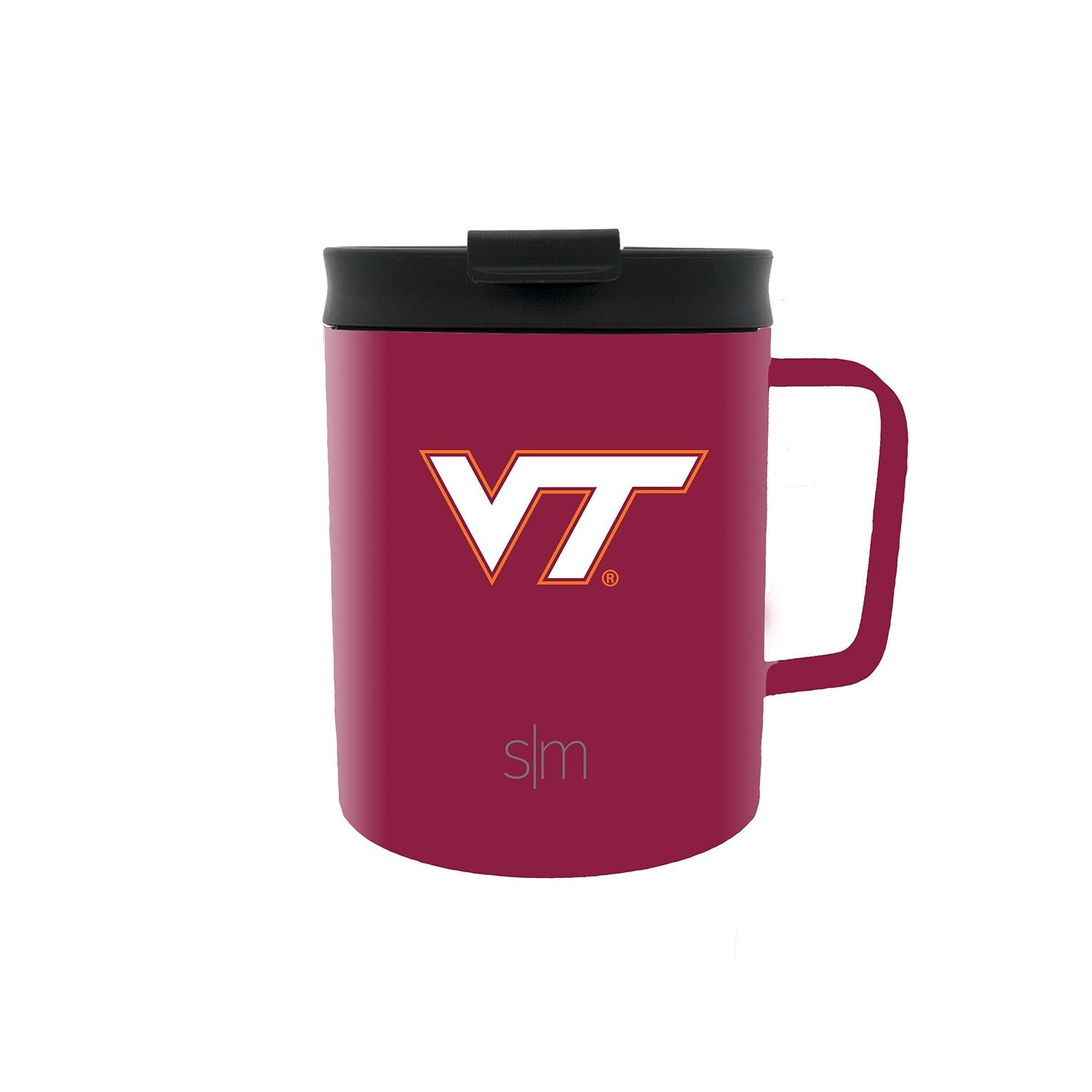 Collegiate Scout Coffee Mug with Flip Lid - Virginia Tech