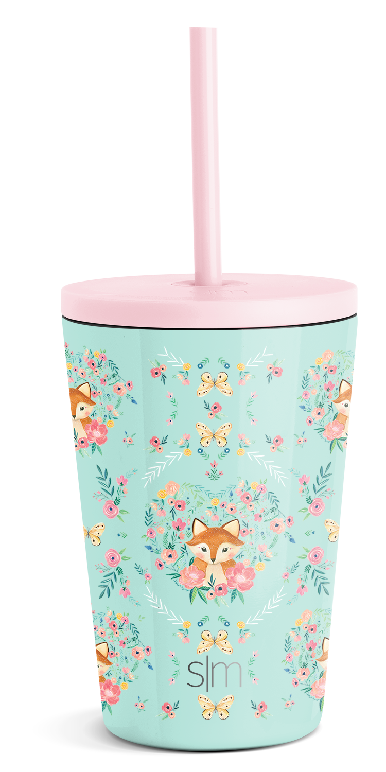 Kids Classic Tumbler with Lid and Silicone Straw - Default Title