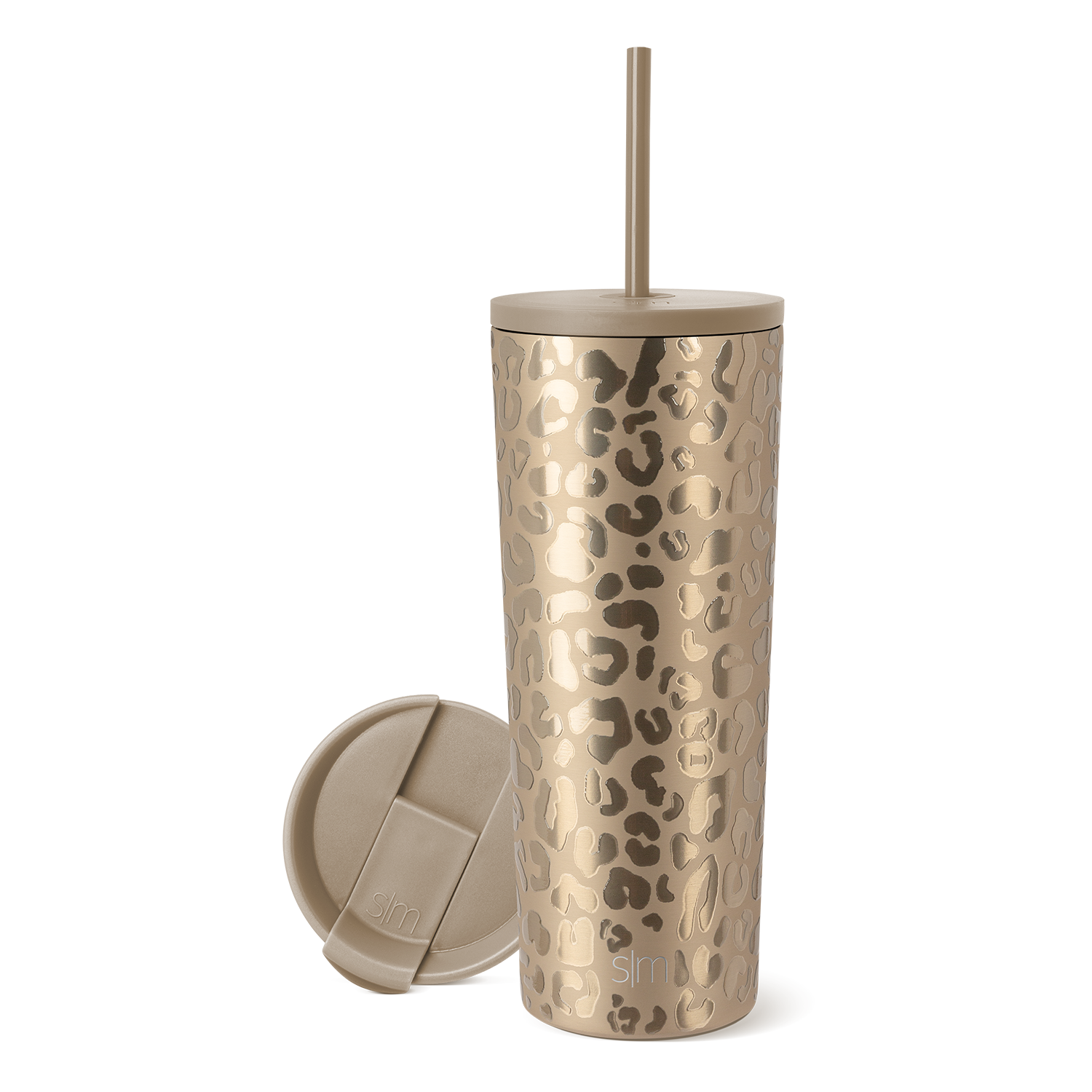 Classic Tumbler - 24oz / Gold Leopard