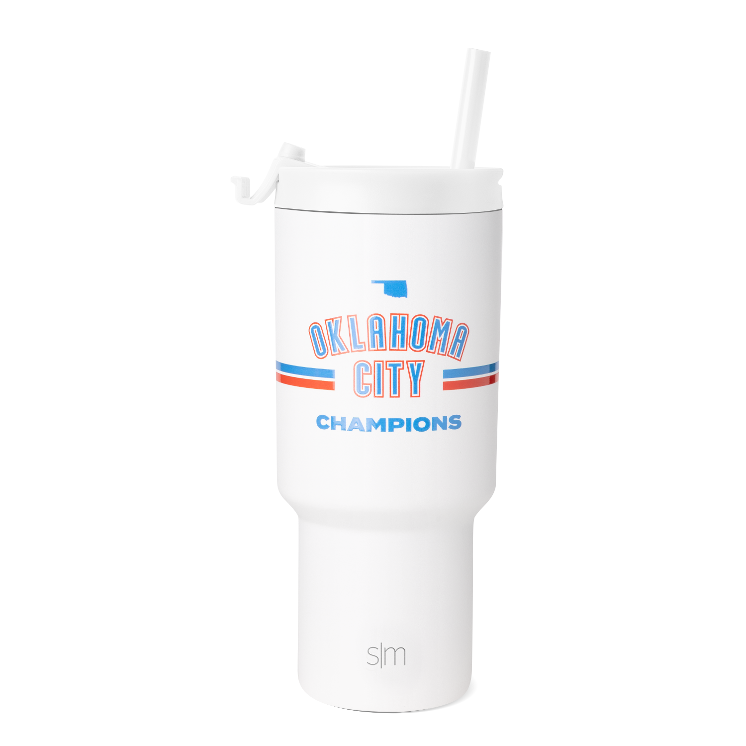 NBA Trek Tumbler with Flip Lid - OKC Thunder Skyline