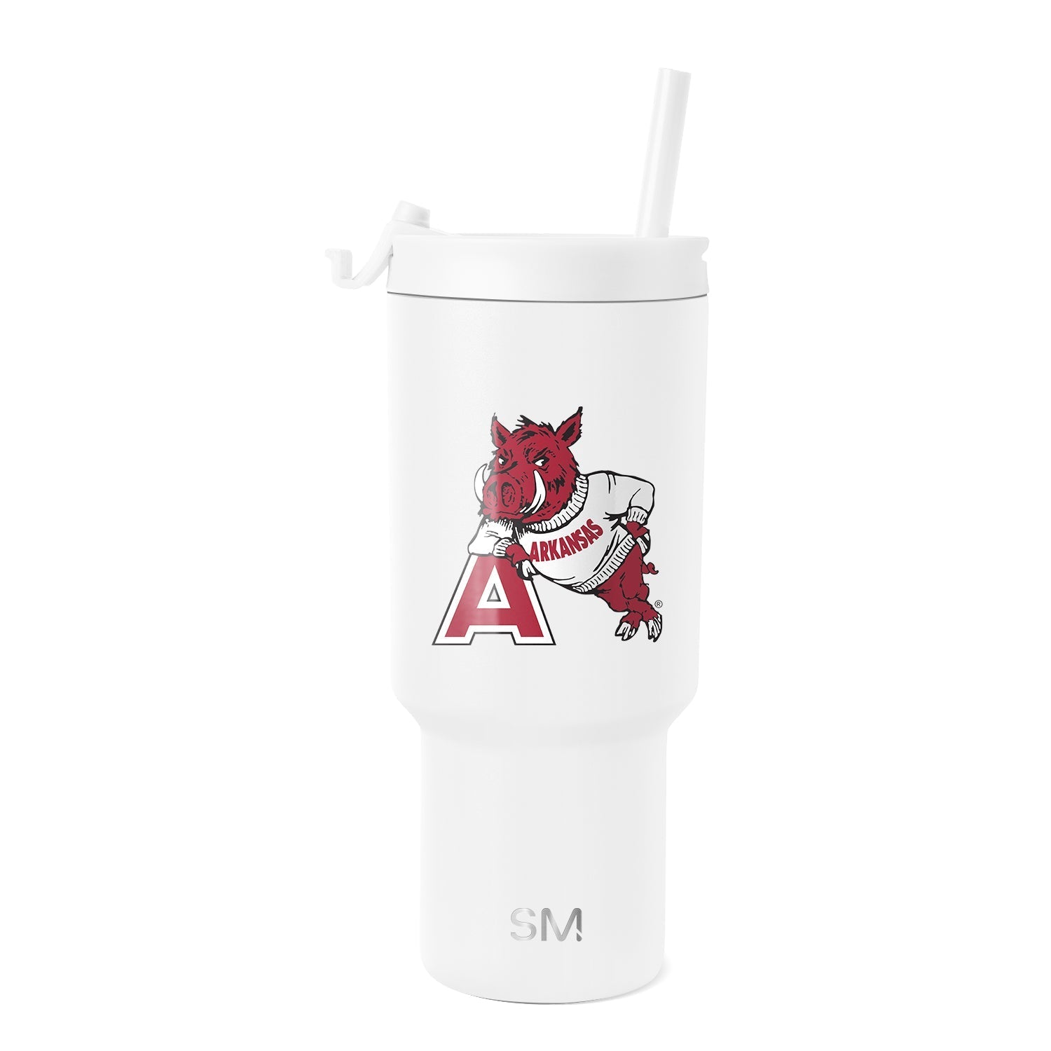 Collegiate Trek Tumbler - 30oz / Arkansas / Flip