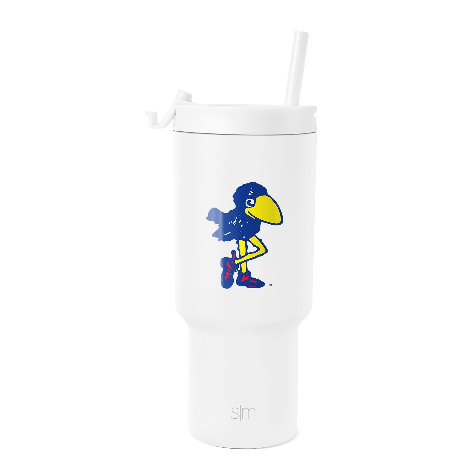 Collegiate Trek Tumbler - 30oz / Kansas / Flip