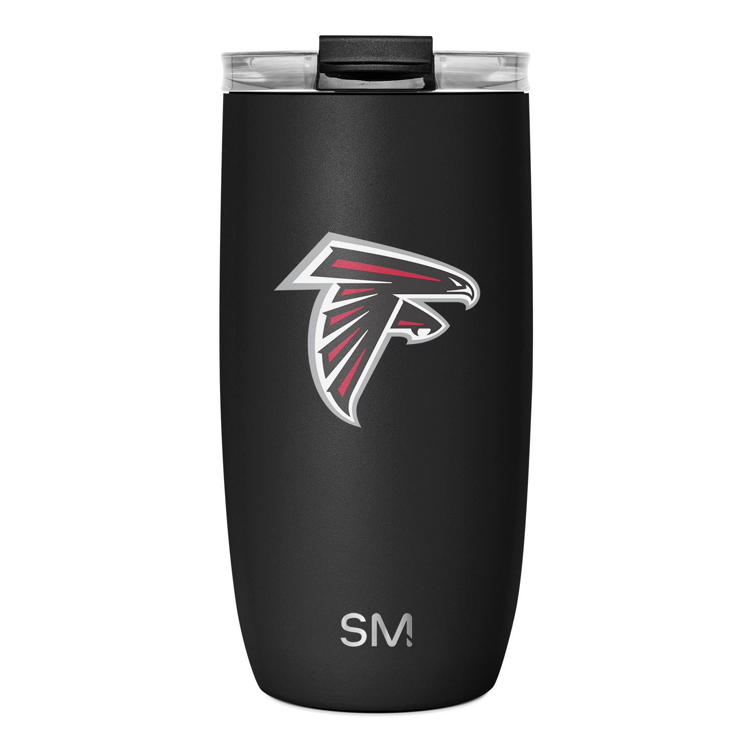 NFL Voyager Tumbler with Clear Flip Lid & Straw - Atlanta Falcons