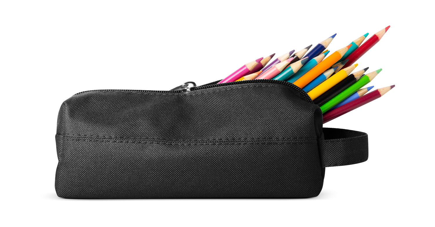 Hudson Pencil Bag - Midnight Black