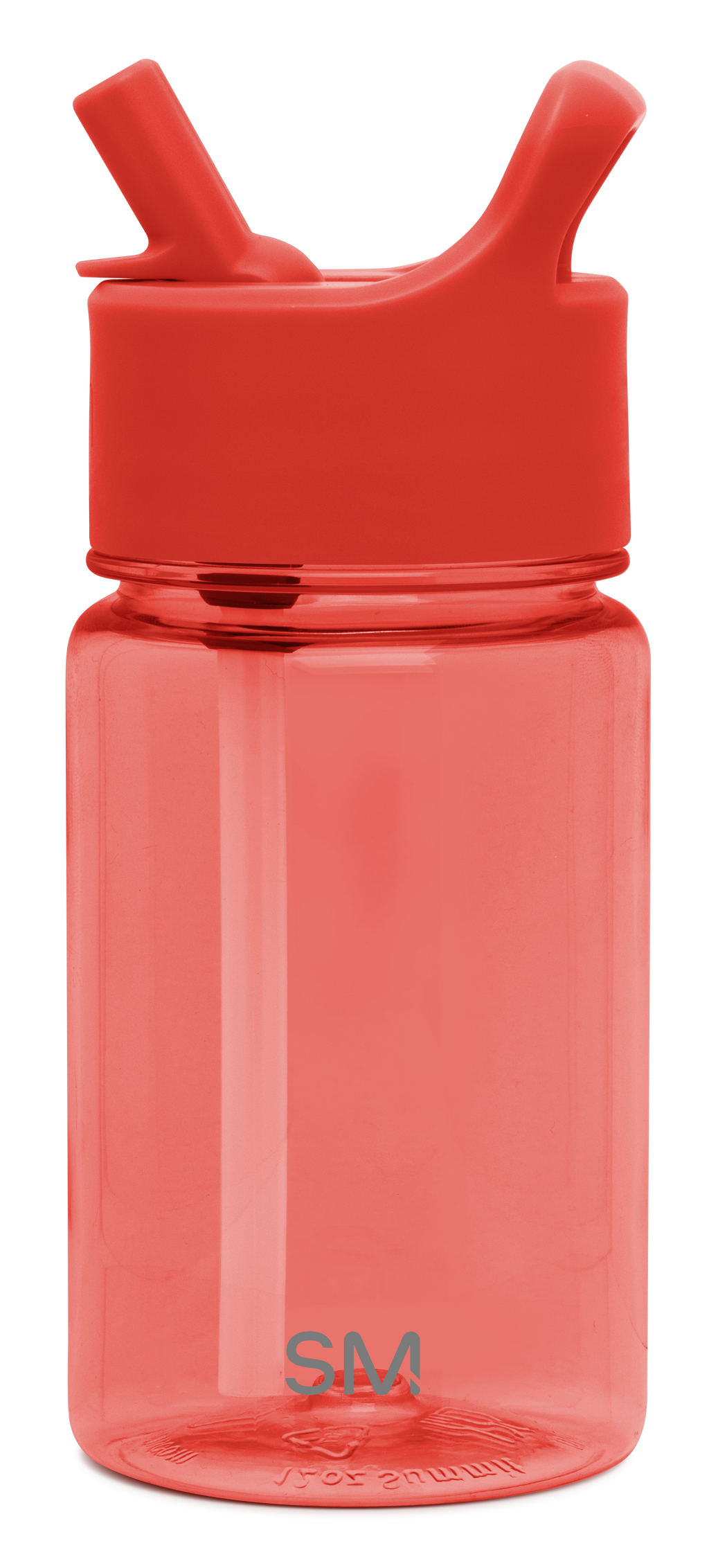 Summit Kids Plastic Water Bottle with Straw Lid