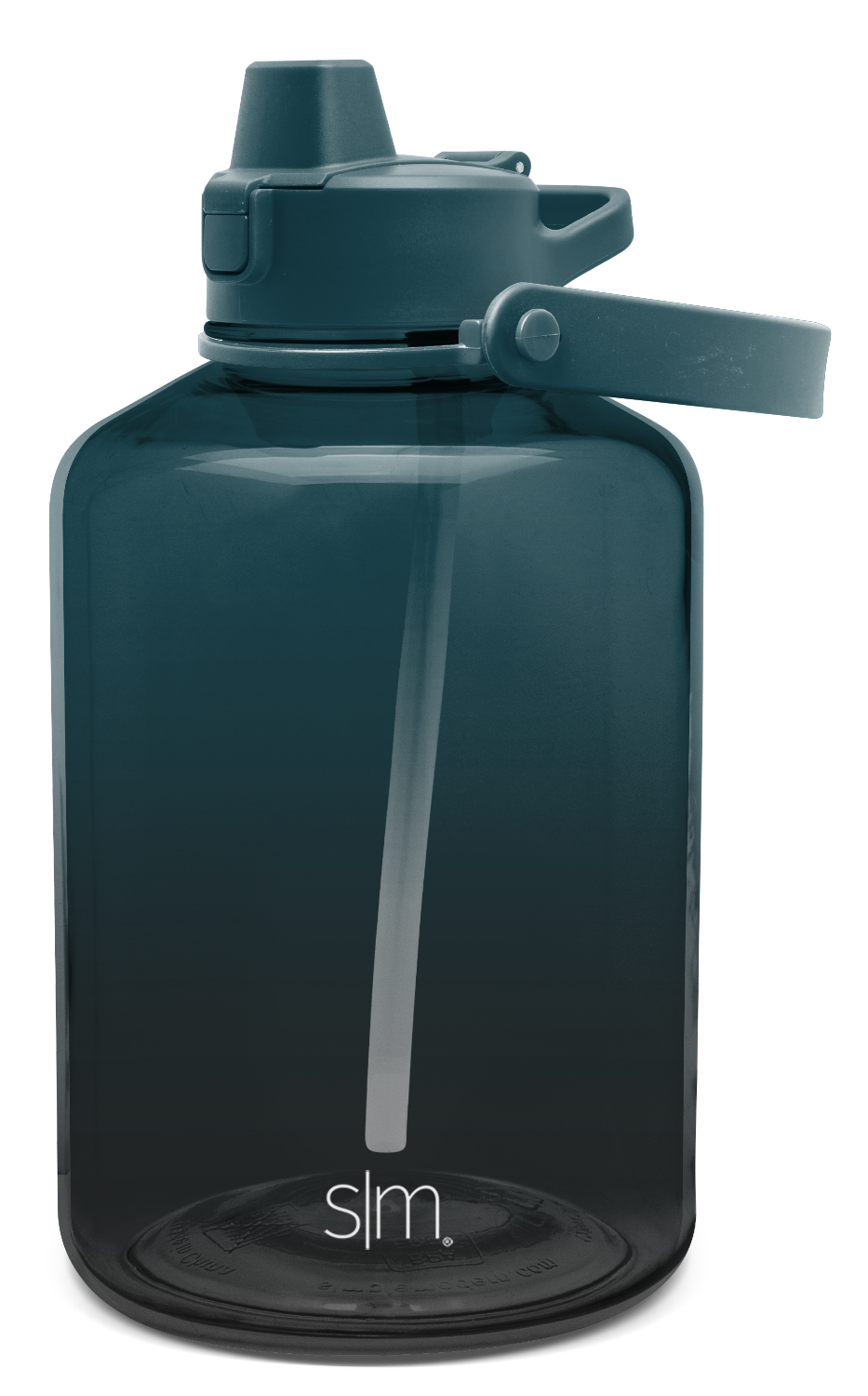 Plastic Summit With Simple Flip Silicone Straw Lid - 64oz / Moonlight