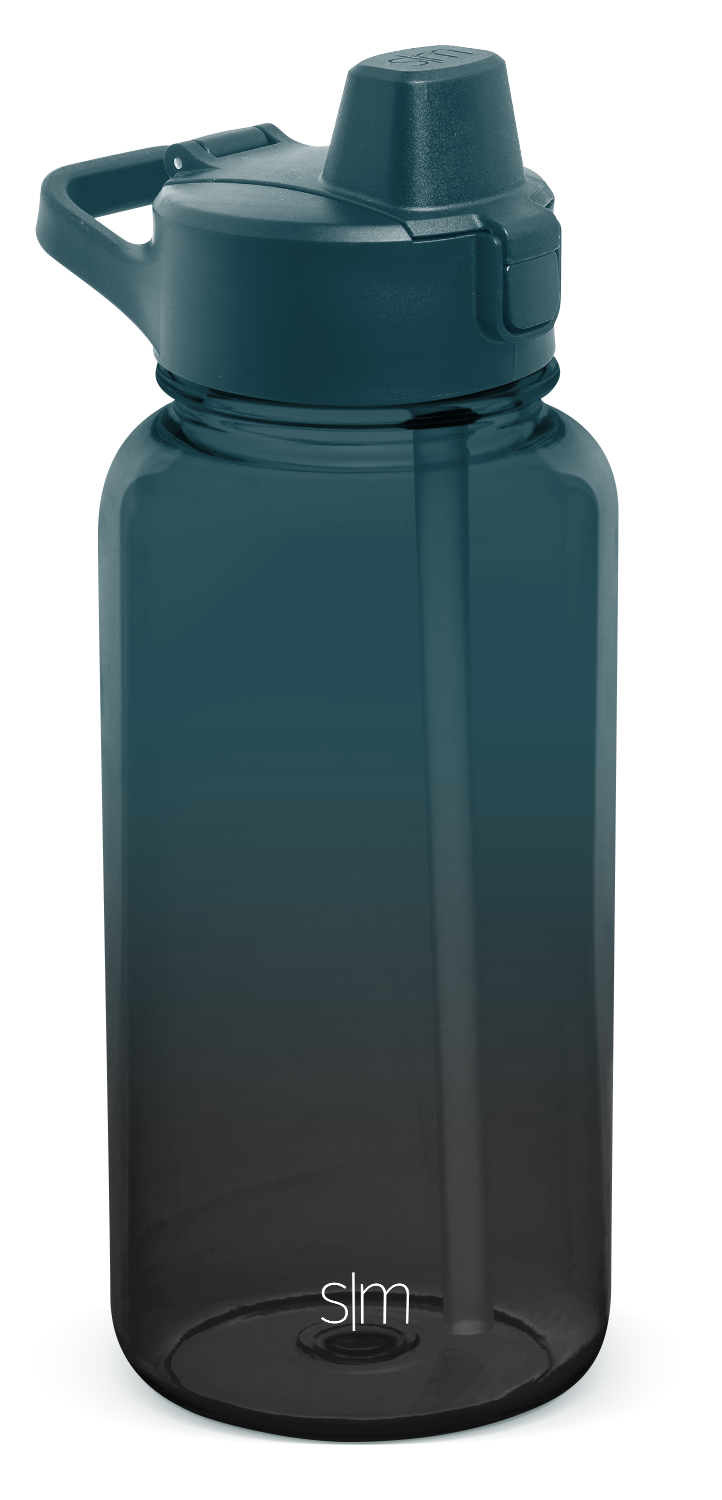 Plastic Summit With Simple Flip Silicone Straw Lid - 32oz / Moonlight
