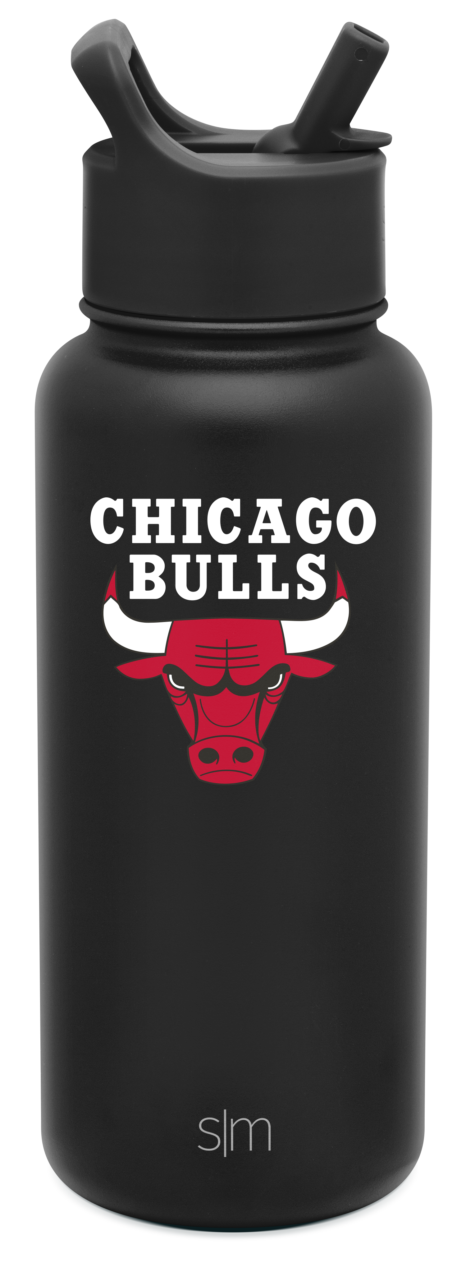 NBA Summit Water Bottle with Straw Lid - 32oz - Chicago Bulls