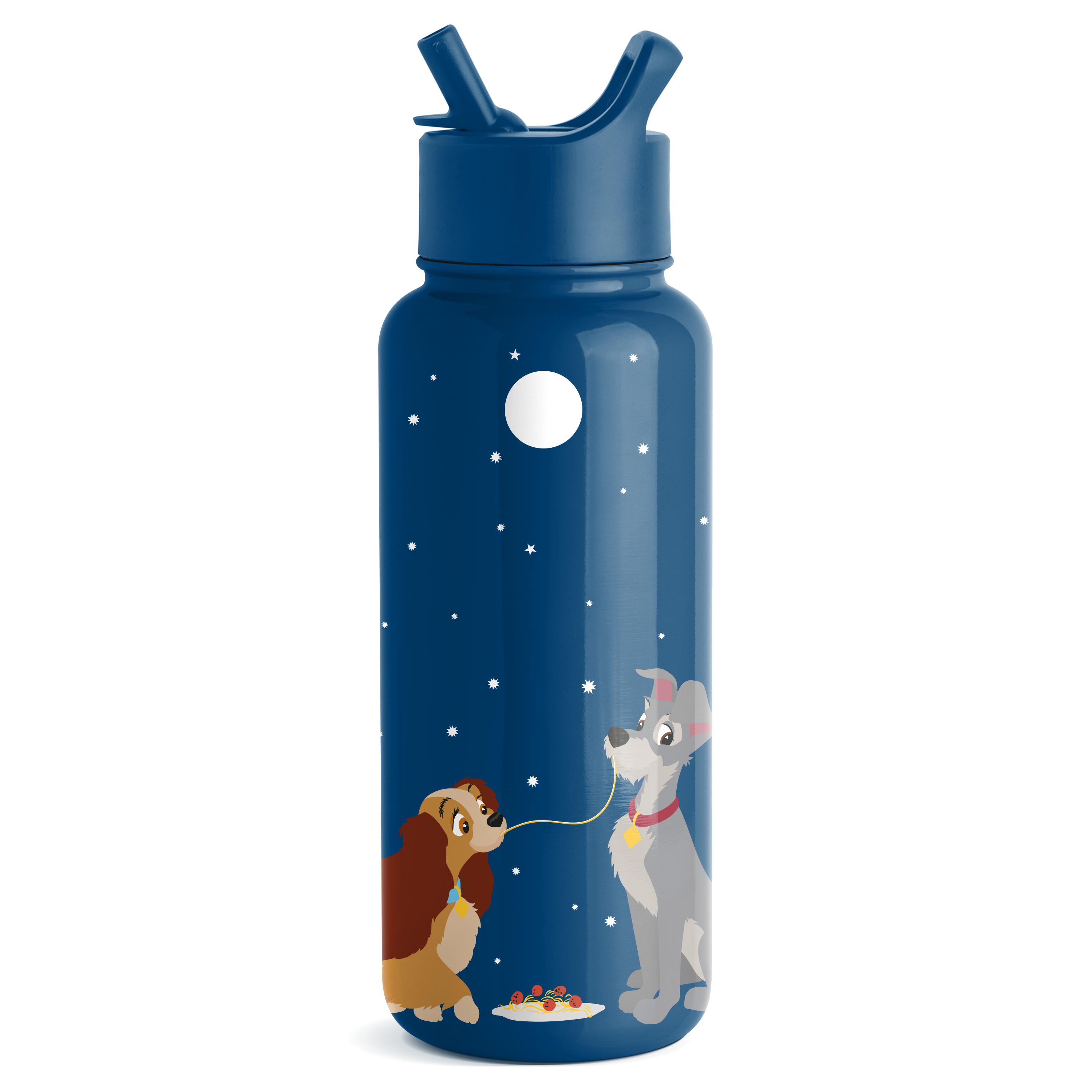 Disney Summit Water Bottle with Straw Lid - Lady and the Tramp