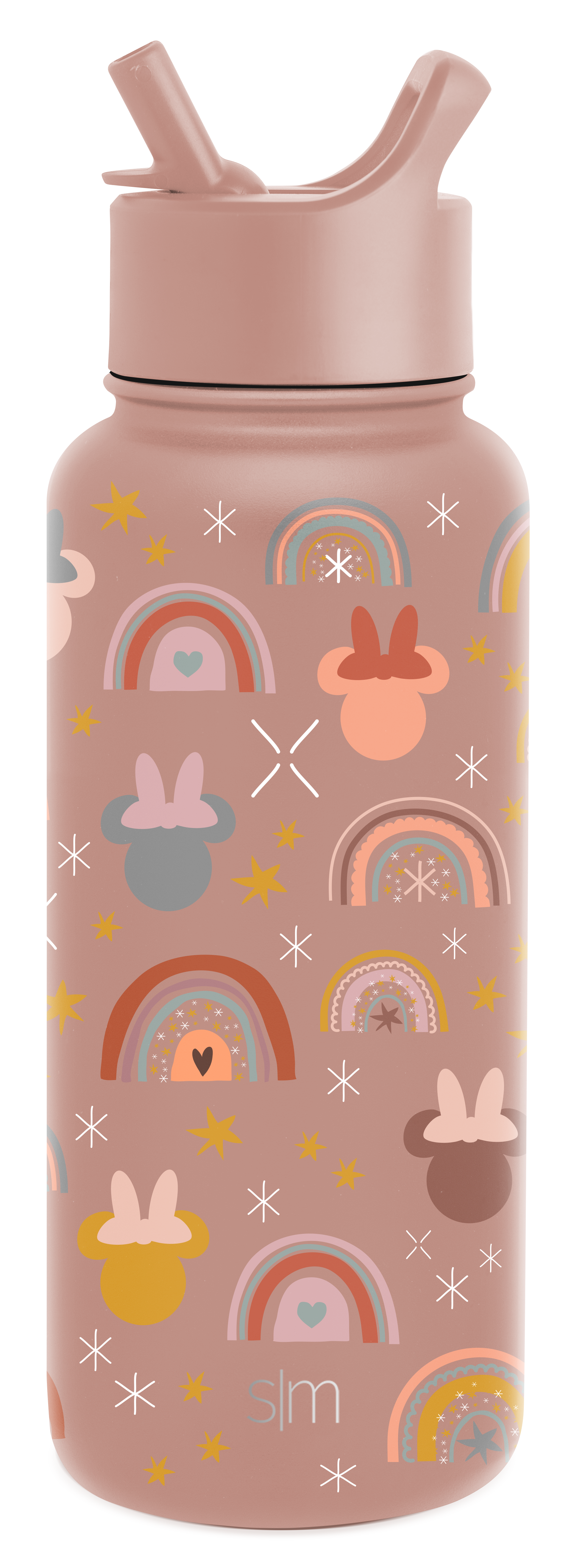 Disney Summit Water Bottle with Straw Lid - Mauve Minnie