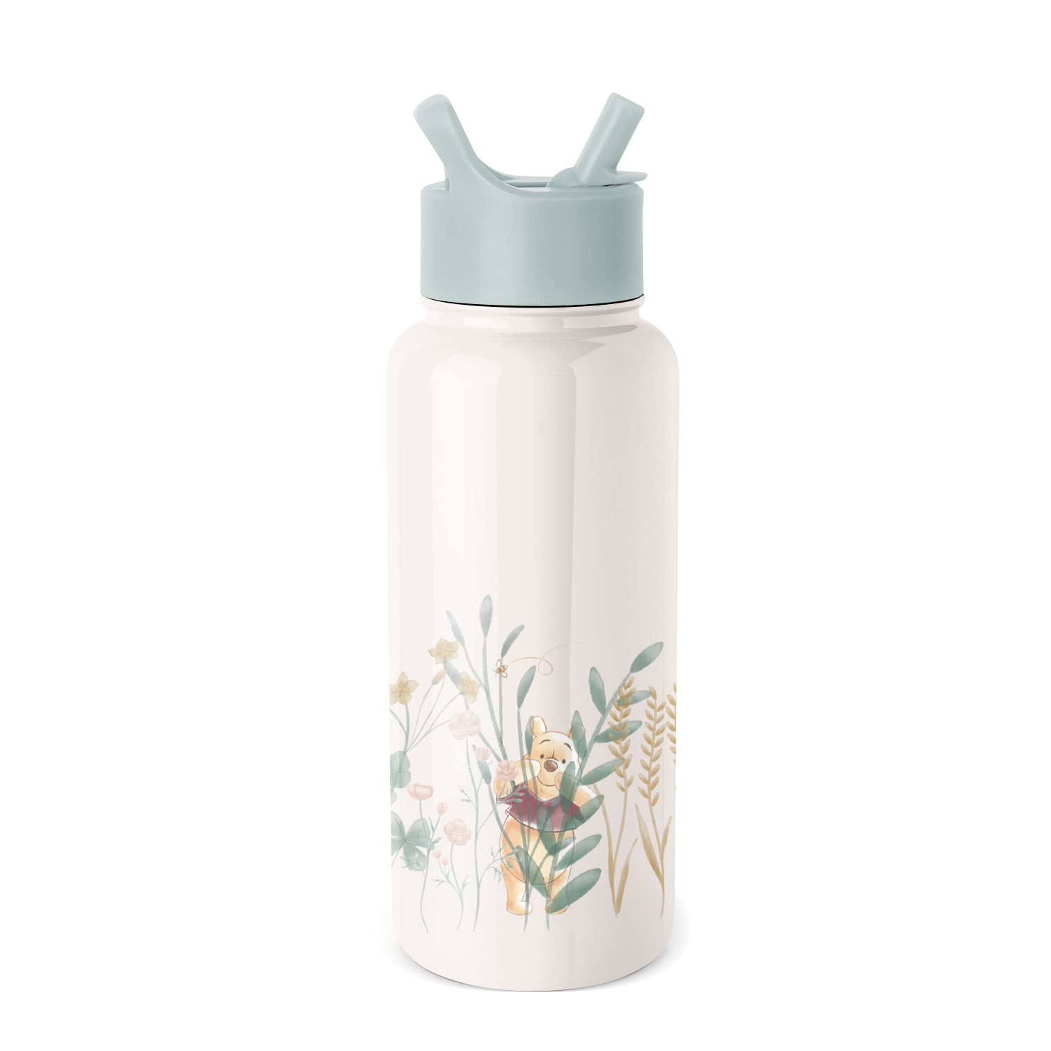 Disney Summit Water Bottle with Straw Lid - Winnie the Pooh in the Wilderness