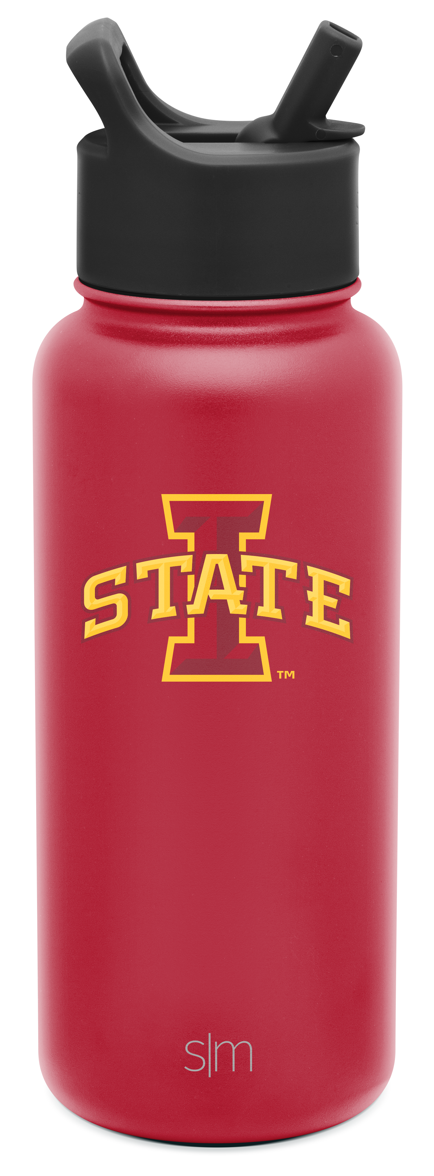 Collegiate Summit Water Bottle with Straw Lid - Iowa State