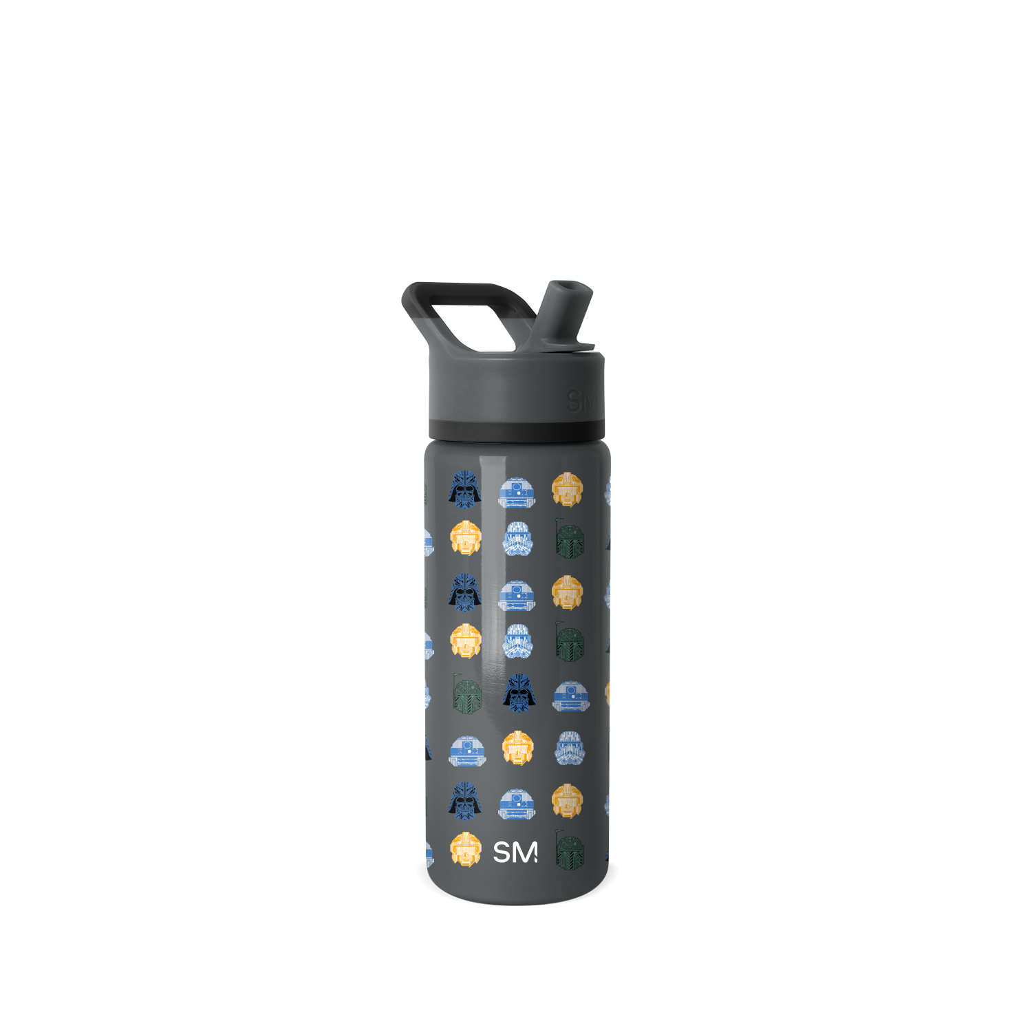 Summit Kids Water Bottle with Straw Lid - 18oz - SM2 - Star Wars Helmets