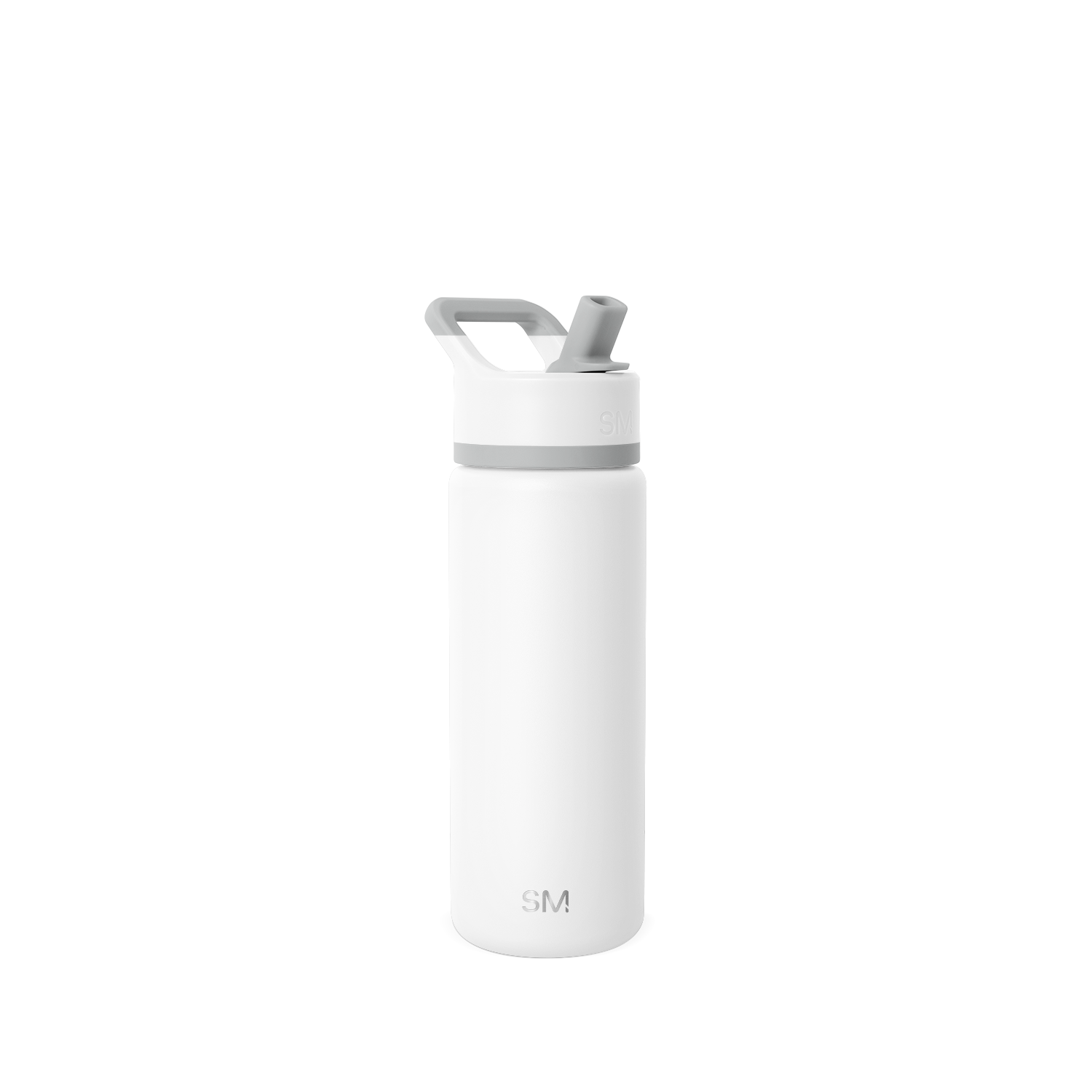 Summit Kids Water Bottle with Straw Lid - 18oz - SM2 - Winter White