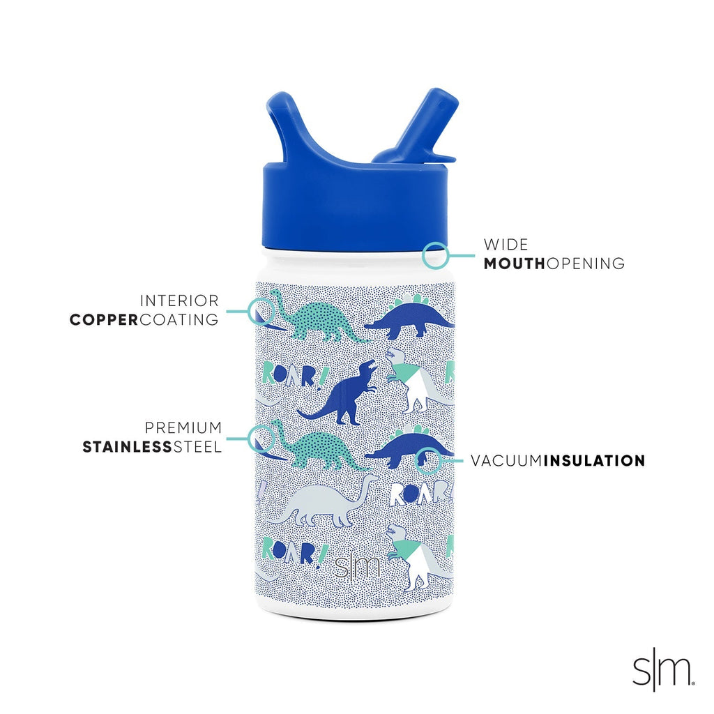 Summit Kids Water Bottle with Straw Lid - 14oz