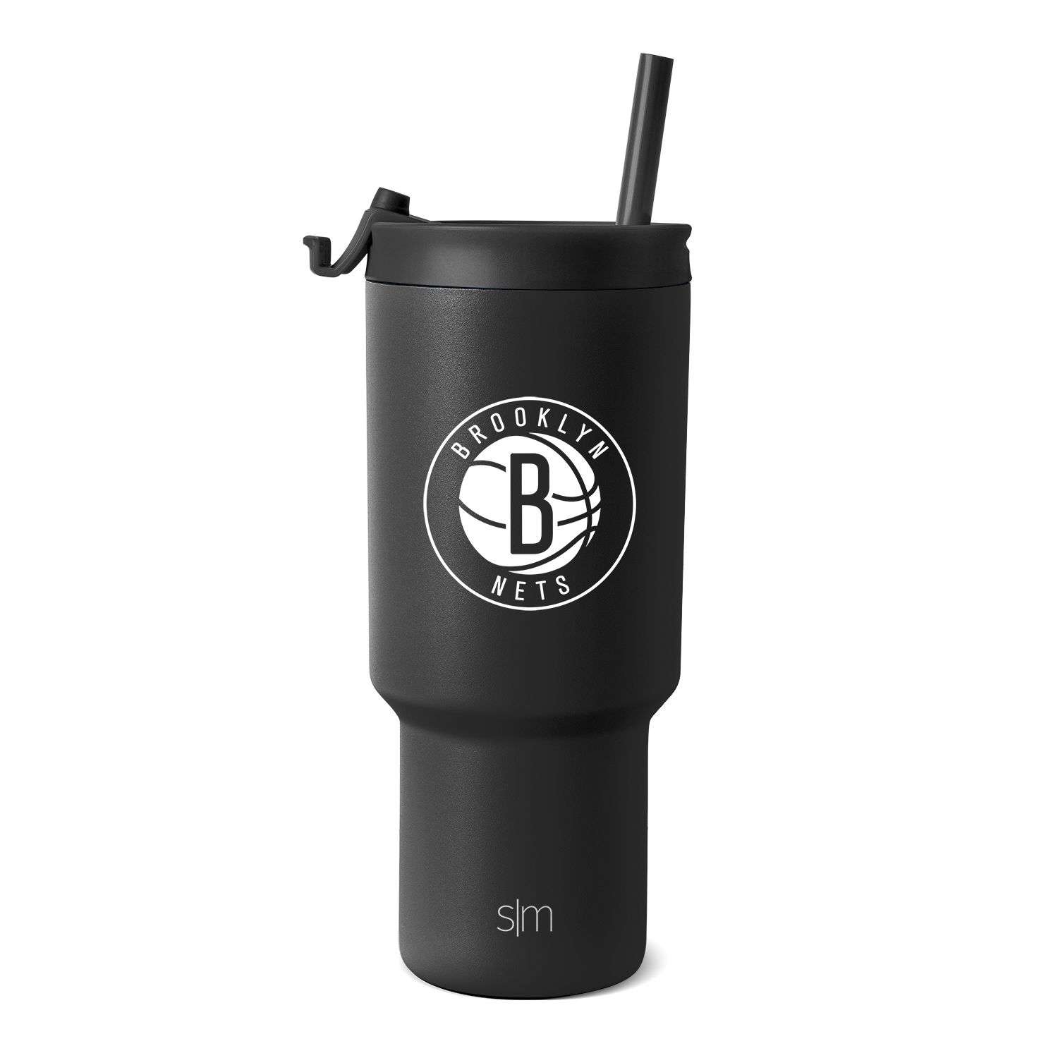 NBA Trek Tumbler with Flip Lid - Brooklyn Nets