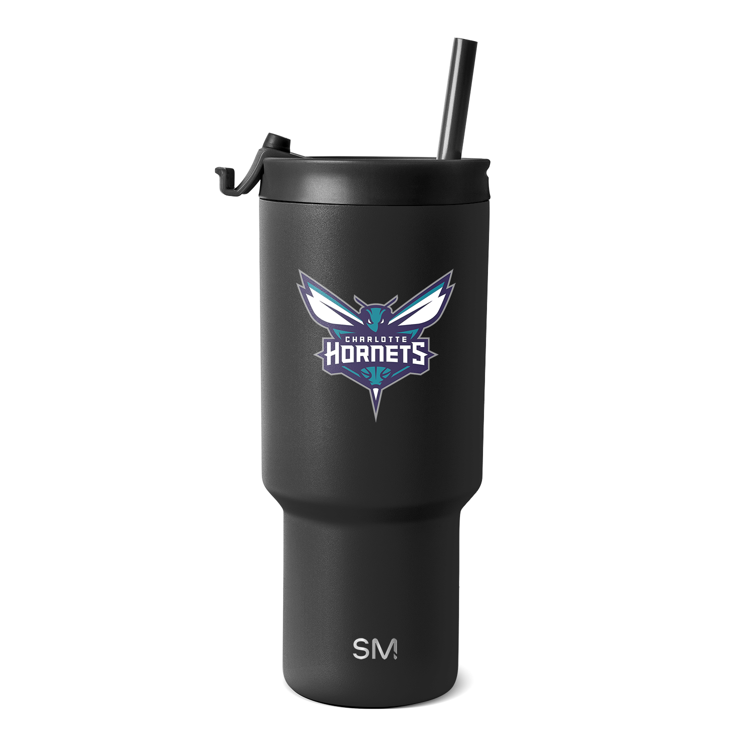 NBA Trek Tumbler with Flip Lid - Charlotte Hornets