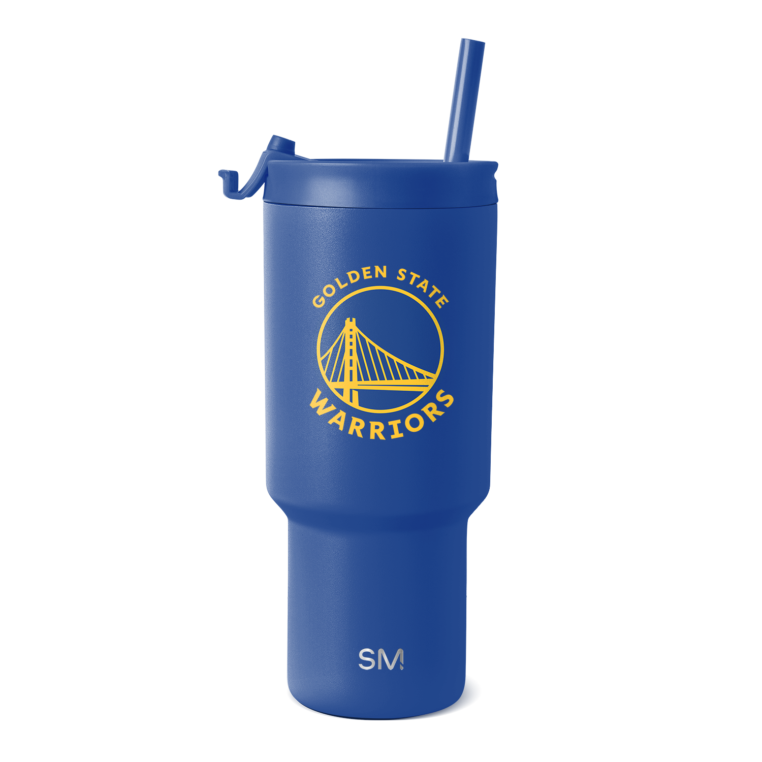 NBA Trek Tumbler with Flip Lid - Golden State Warriors