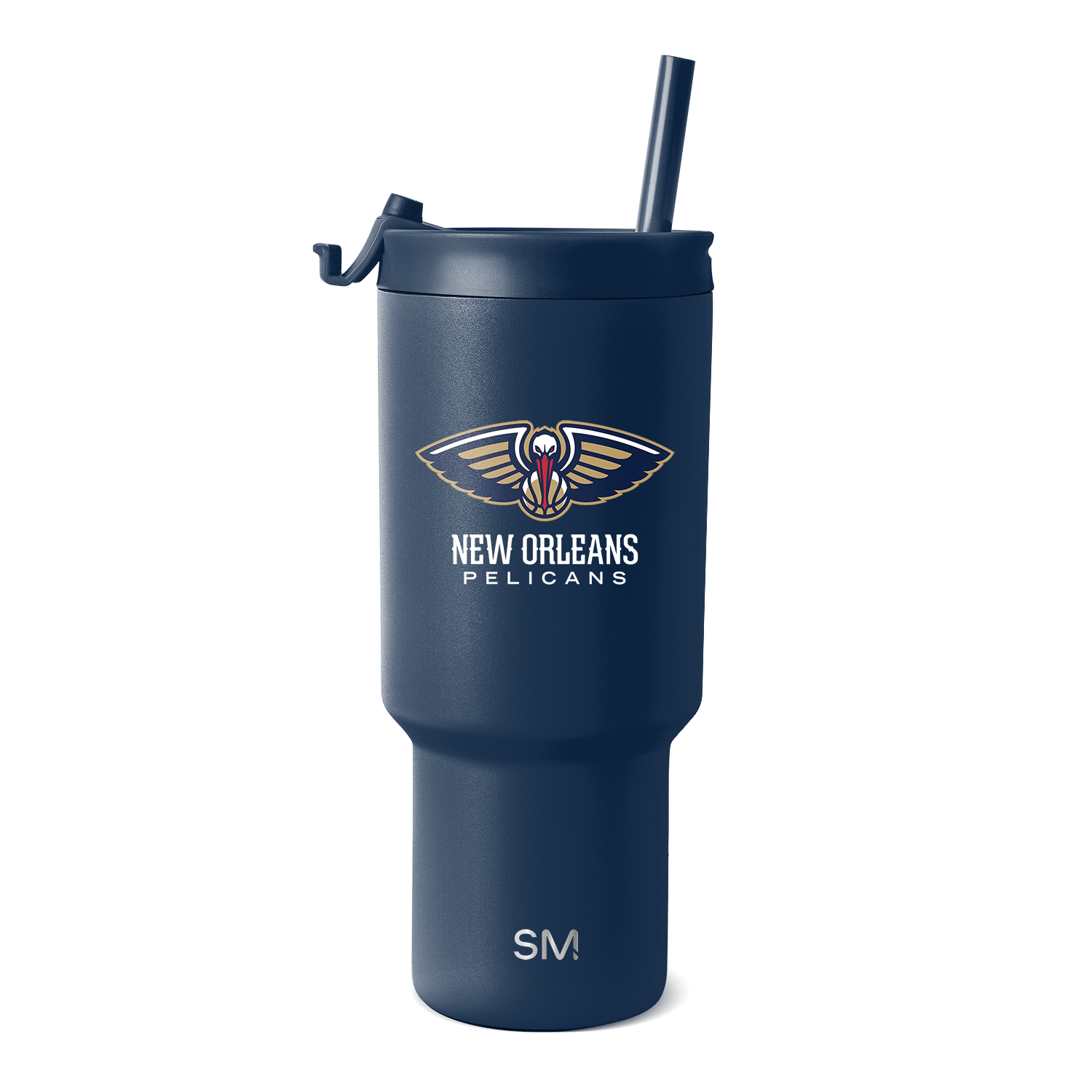 NBA Trek Tumbler with Flip Lid - New Orleans Pelicans