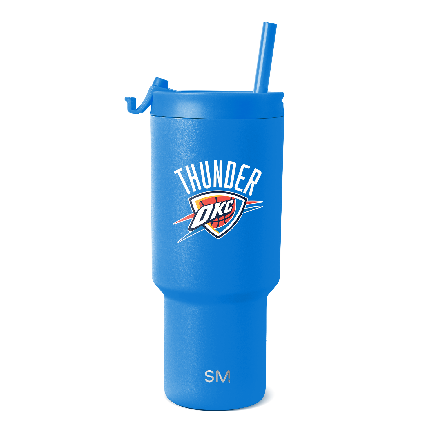 NBA Trek Tumbler with Flip Lid - Oklahoma City Thunder