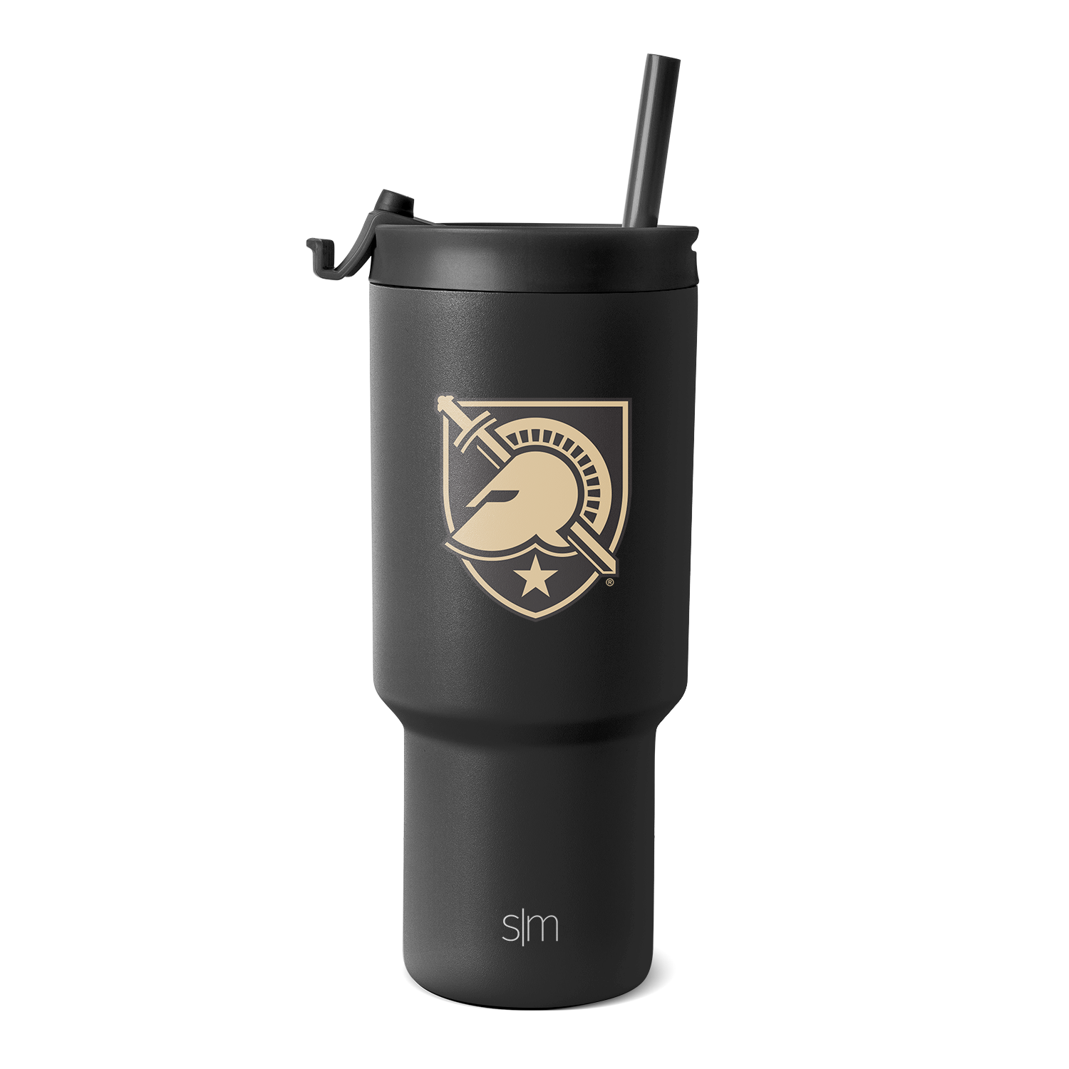 Collegiate Trek Tumbler - 30oz / Army / Flip + Straw