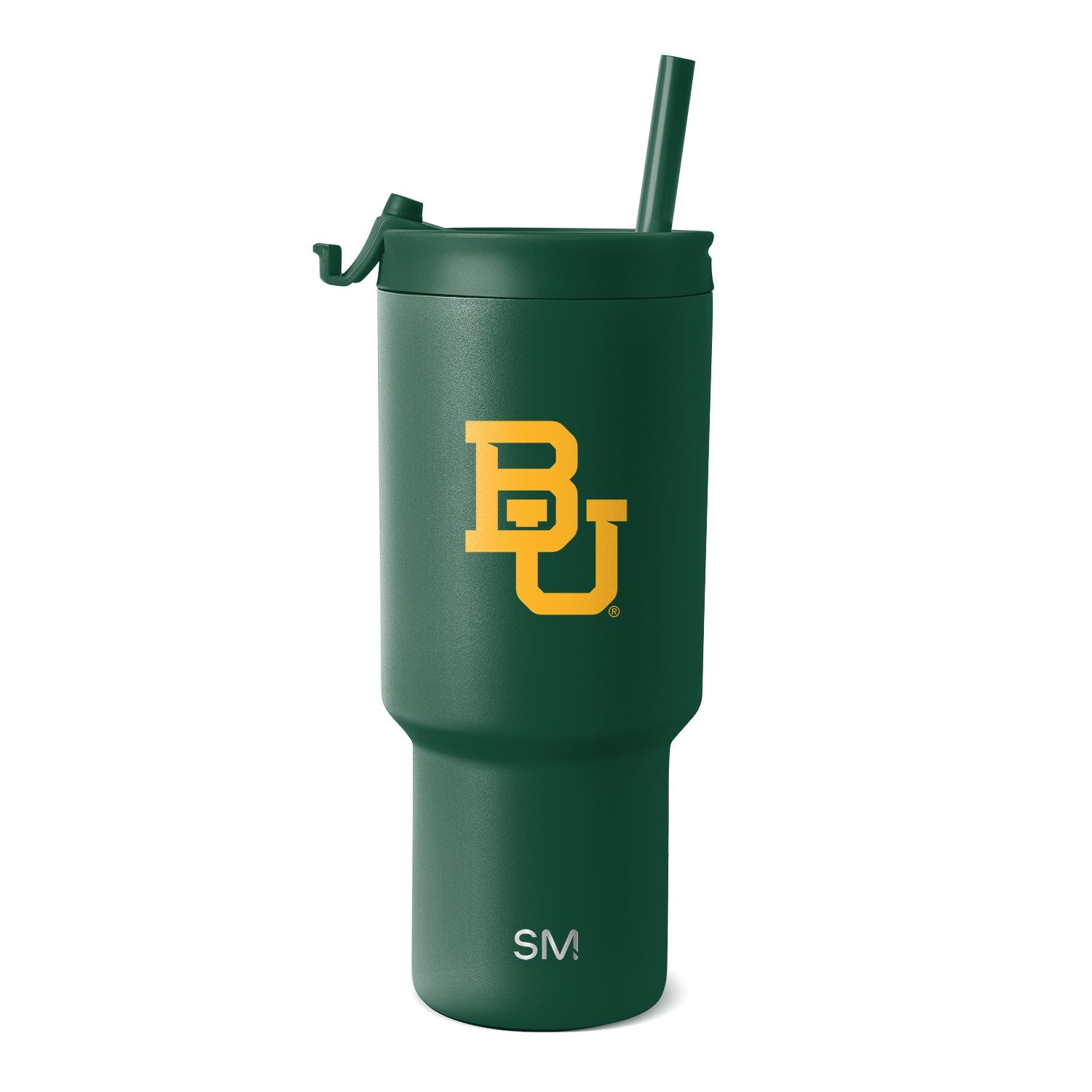 Collegiate Trek Tumbler - 30oz / Baylor / Flip + Straw