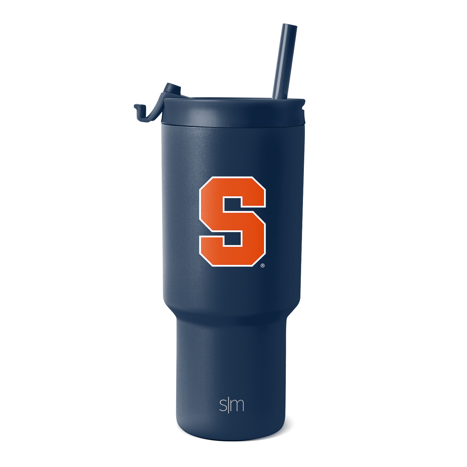 Collegiate Trek Tumbler - 30oz / Syracuse / Flip + Straw