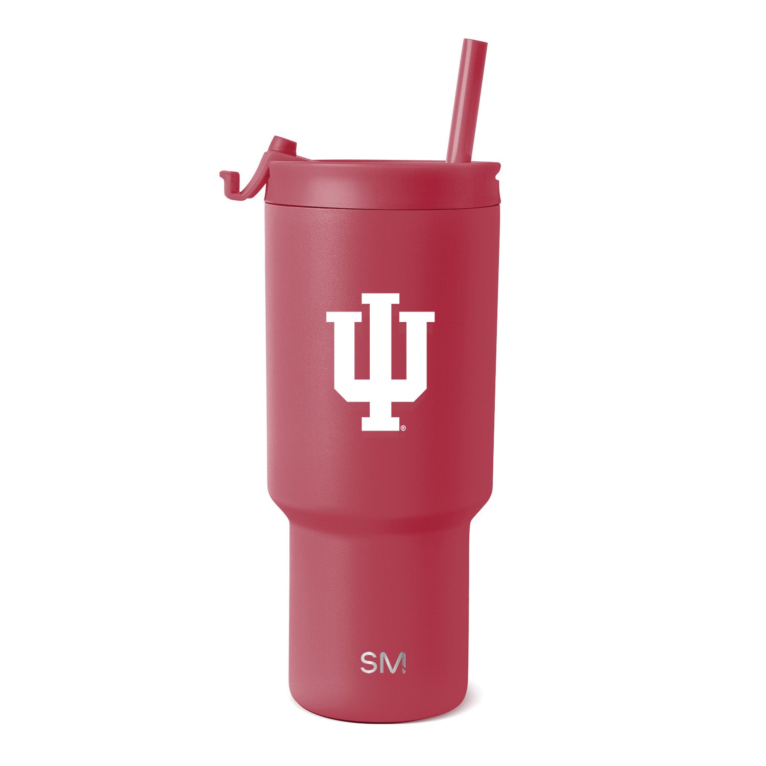 Collegiate Trek Tumbler - 30oz / Indiana / Flip + Straw