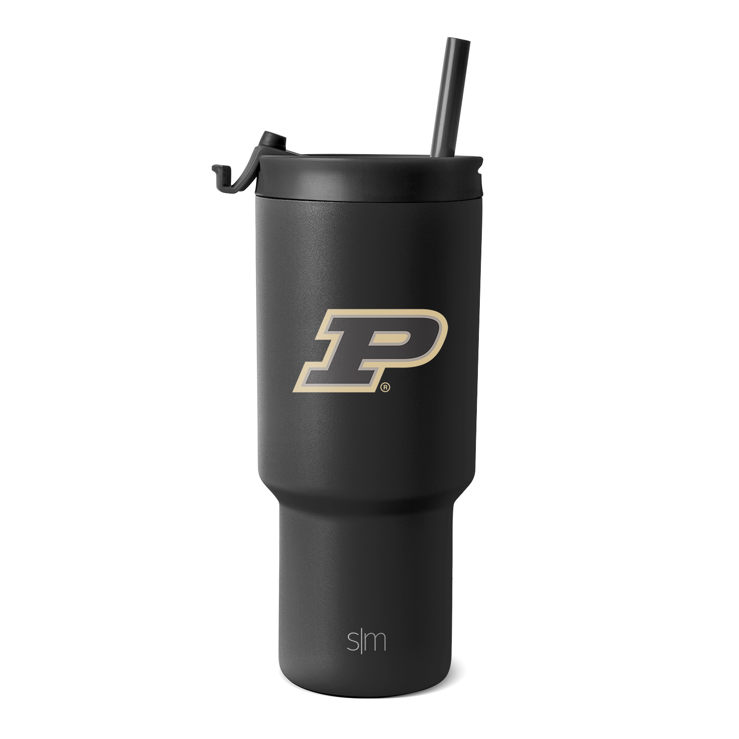 Collegiate Trek Tumbler - 30oz / Purdue / Flip + Straw