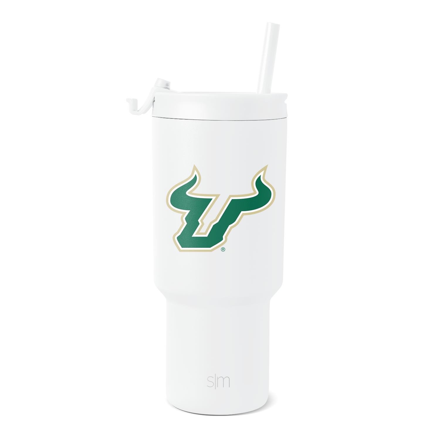 Collegiate Trek Tumbler - 30oz / South Florida / Flip + Straw