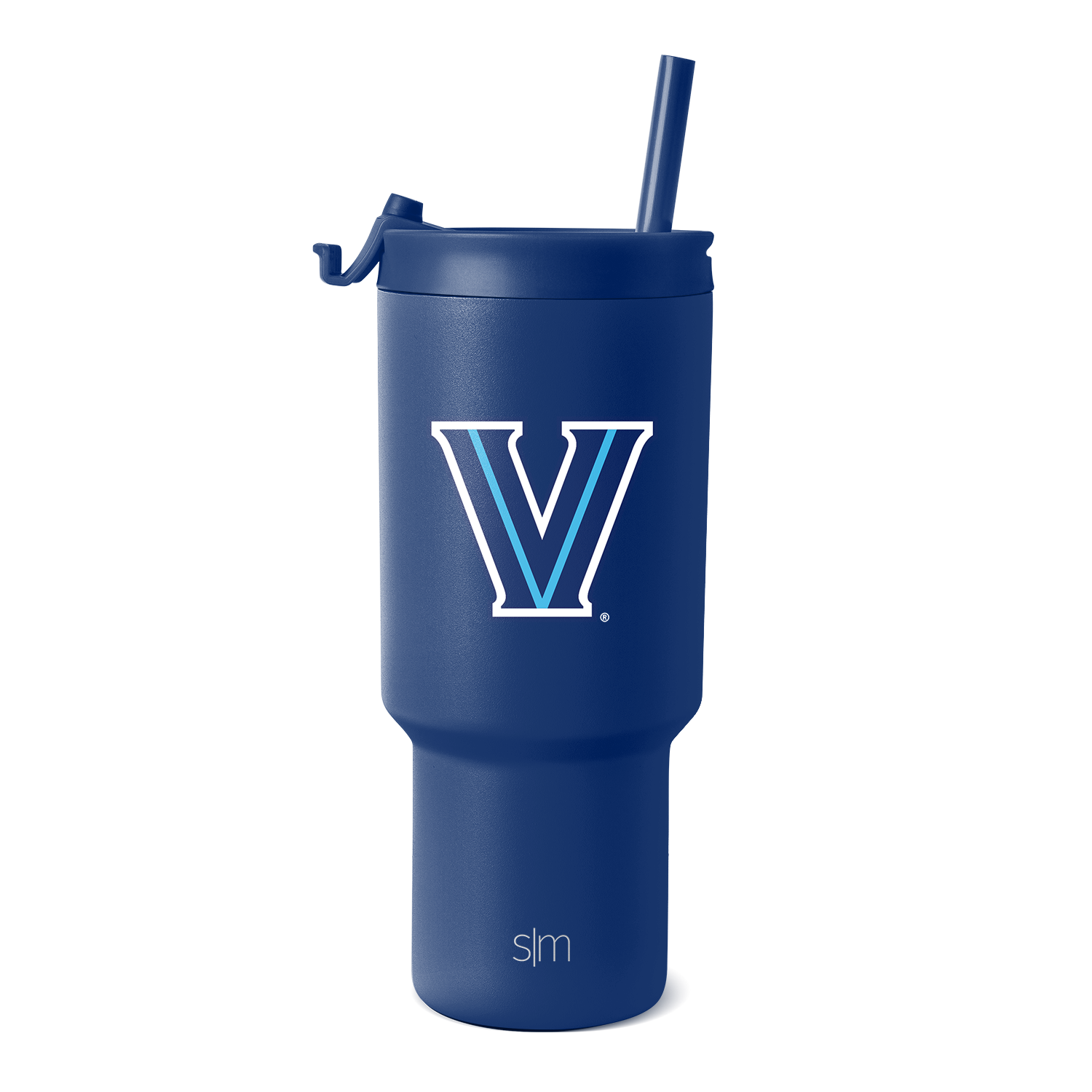Collegiate Trek Tumbler - 30oz / Villanova / Flip + Straw