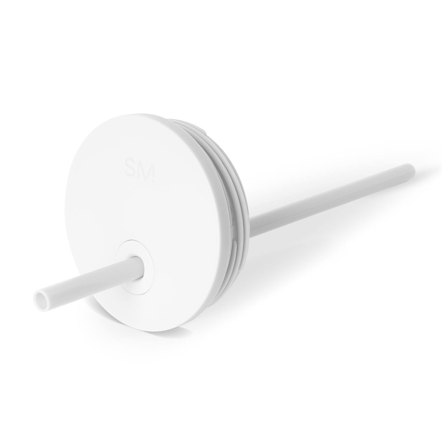 Trek Tumbler Straw Lid - Winter White