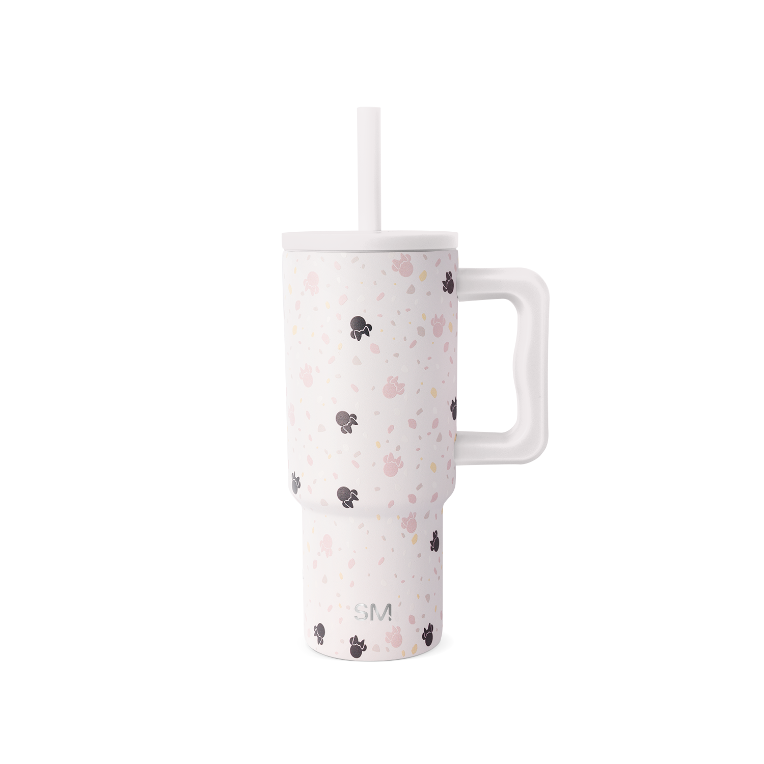 Trek Kids Tumbler with Silicone Straw Lid - 24oz / Minnie Mouse on Terrazzo