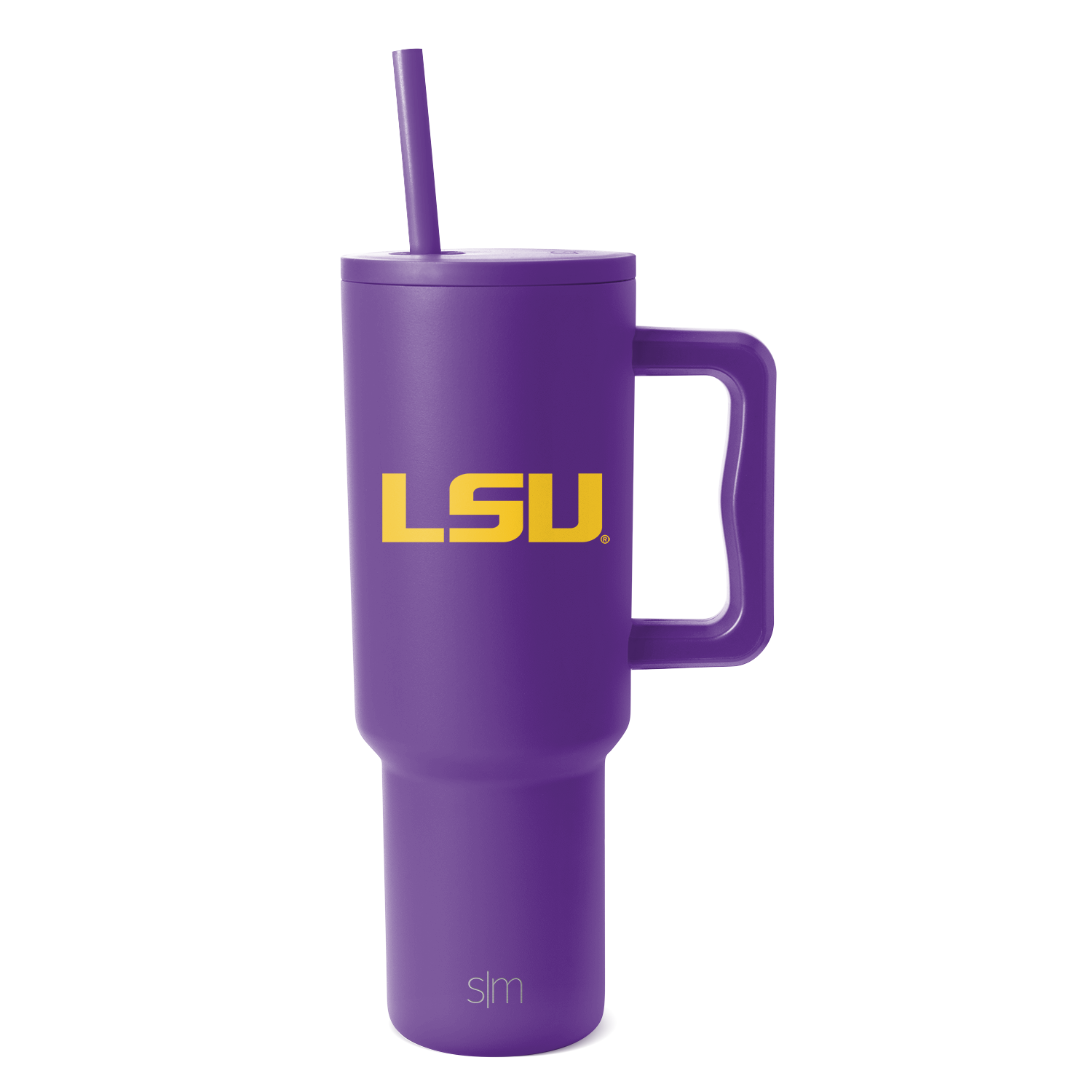Collegiate Trek Tumbler - 40oz / LSU / Straw