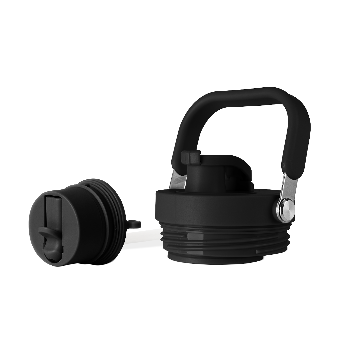 Trek Pivot Interchangeable Straw/Chug Lid - Midnight Black